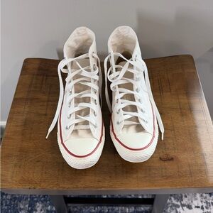 Converse White High-Tops